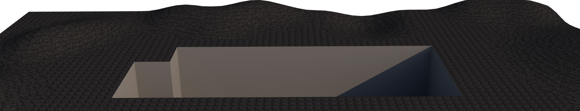 model bottom foreground